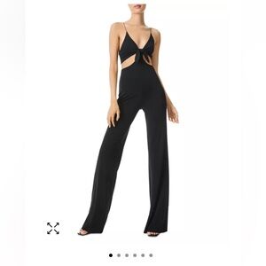 Alice and Olivia black jumpsuit